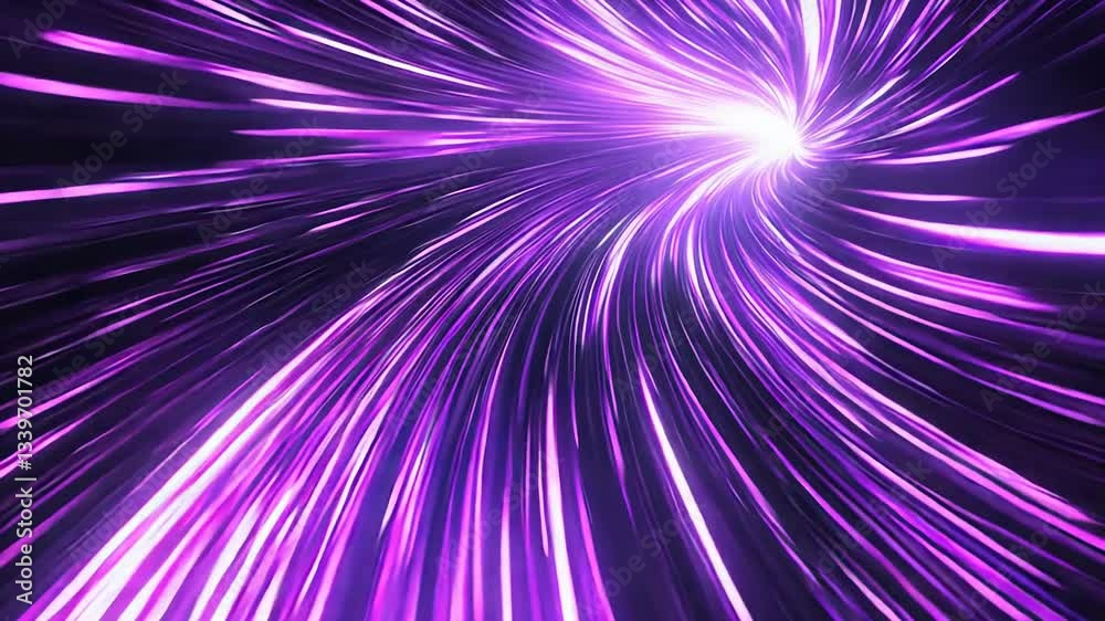 Purple, swirling vortex with a white light at its center. The purple swirls are thick and bold, while the white light is small and bright, creating a sense of movement and energy Purple, swirling vortex with a white light at its center. The purple swirls are thick and bold, while the white light is small and bright, creating a sense of movement and energy