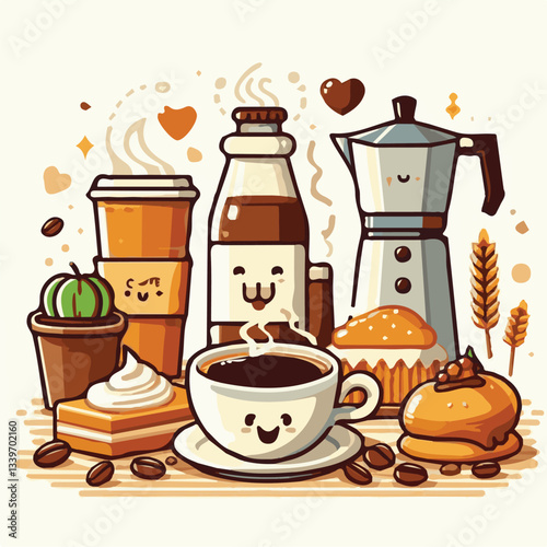 coffee, drink, beverage, cafe, cup, background, caffeine, espresso, aroma, mug, morning, food, hot, brown, closeup, breakfast, black, dark, fresh, white, mocha, cappuccino, isolated, break, design, la