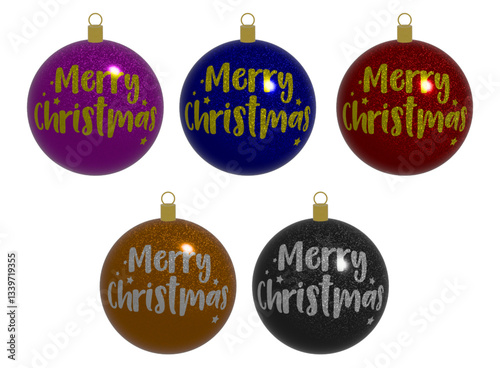 christmas ball set