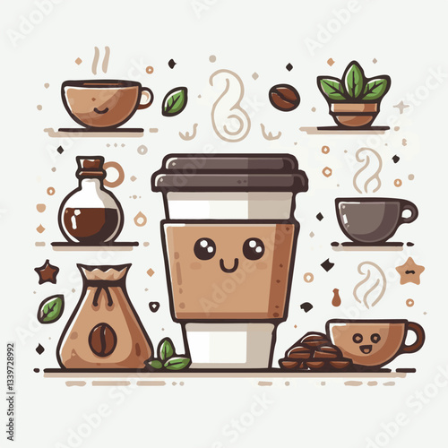 coffee, drink, beverage, cafe, cup, background, caffeine, espresso, aroma, mug, morning, food, hot, brown, closeup, breakfast, black, dark, fresh, white, mocha, cappuccino, isolated, break, design, la