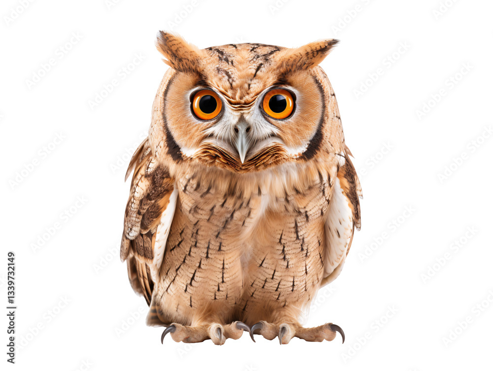 Fototapeta premium a close up of an owl