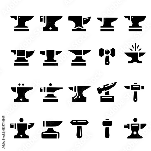 anvils Icon Set