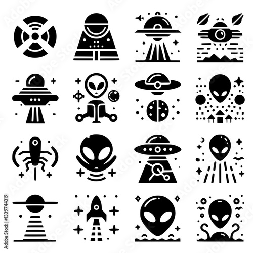 aliens Icon Set
