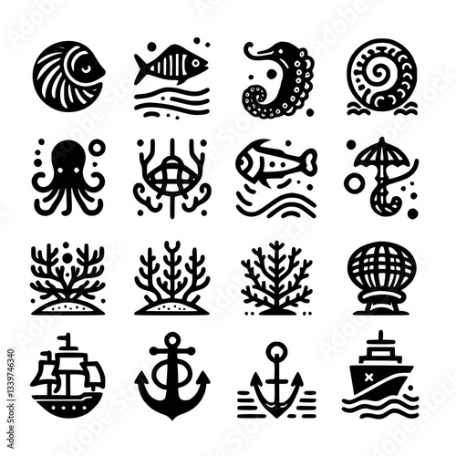ocean Icon Set
