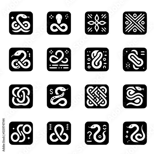 snakes Icon Set