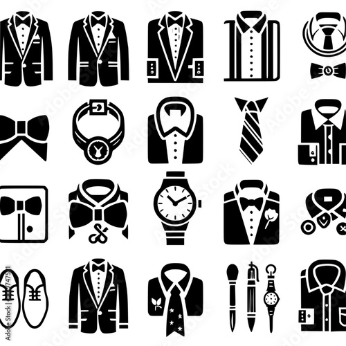 tuxedo Icon Set