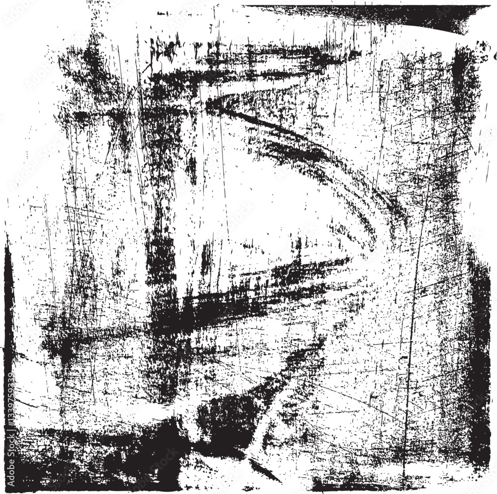 Fototapeta premium vector abstract grunge texture background on the theme of plaster wall or metal texture