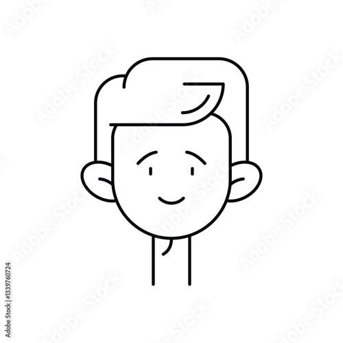 Stewardess  Vector icon