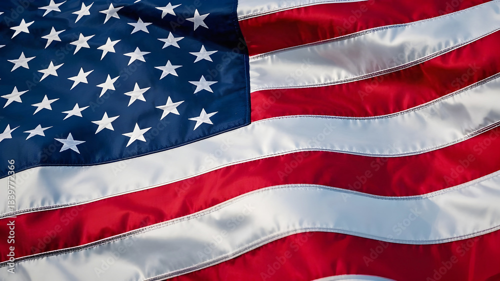 Fototapeta premium American flag, USA Flags.