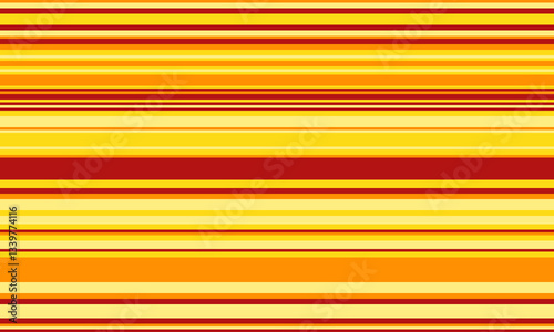 Vibrant horizontal stripes in warm yellow, orange, and red hues create a dynamic, energetic background.  Perfect for websites, presentations, or print projects needing a bold, modern aesthetic.
