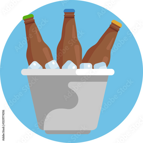Beer Bottles – A set of beer bottles often served at nightclubs or bars.