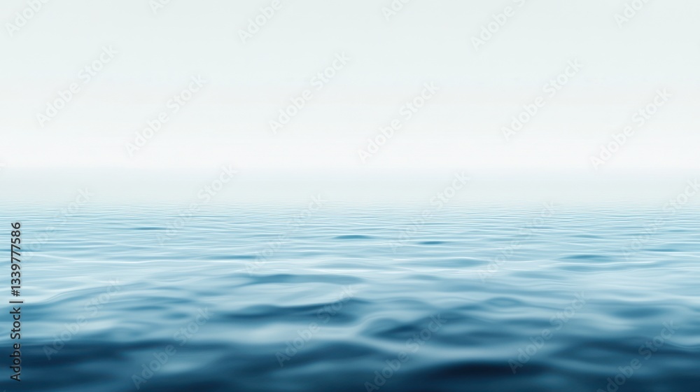 Serene Ocean Vista: A Tranquil Seascape Serene Ocean Vista: A Tranquil Seascape
