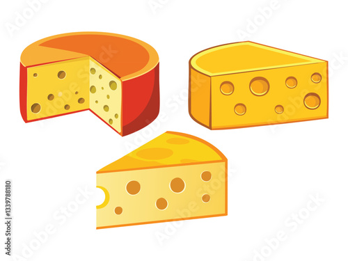 vector illustration of a Comté