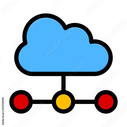 Cloud Computing Icon