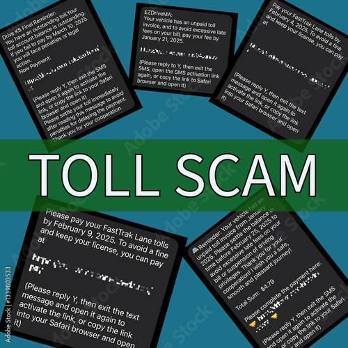Road Toll Scam Texts Have Been Increasing
