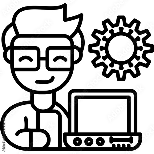 Online Icon Vector Element