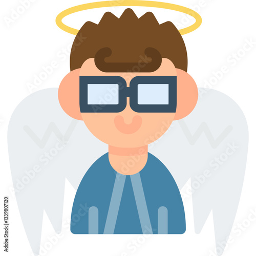 Angel Icon Vector Element