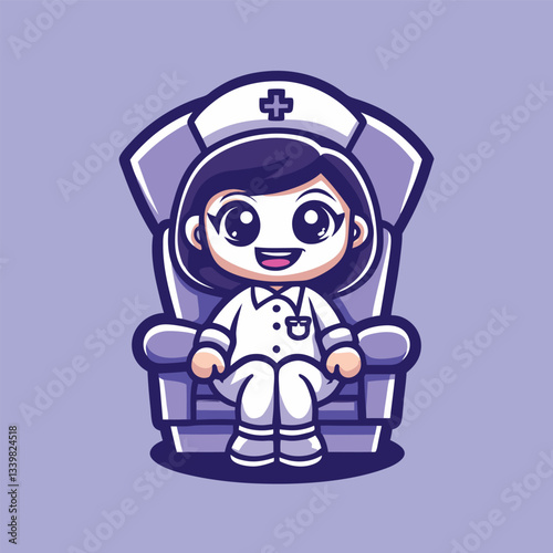 Nurse Tending to Patient in Examination Room with Medical Equipment