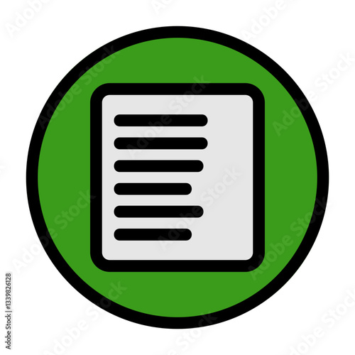 Left ALign Icon
