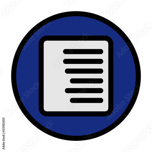 Right Align Icon