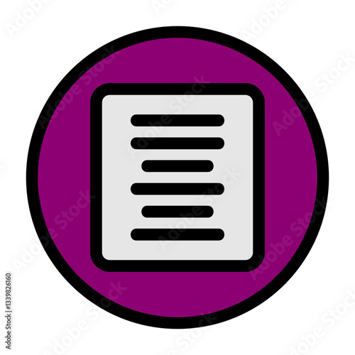 Center Align Icon