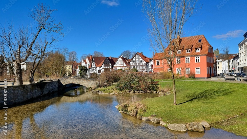 Obraz premium pader spring area in march