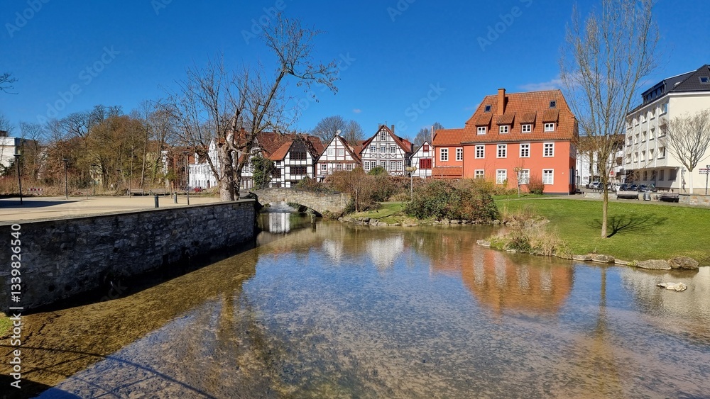 Obraz premium pader spring area in march