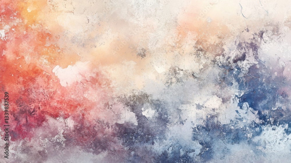 Naklejka premium Abstract watercolor background