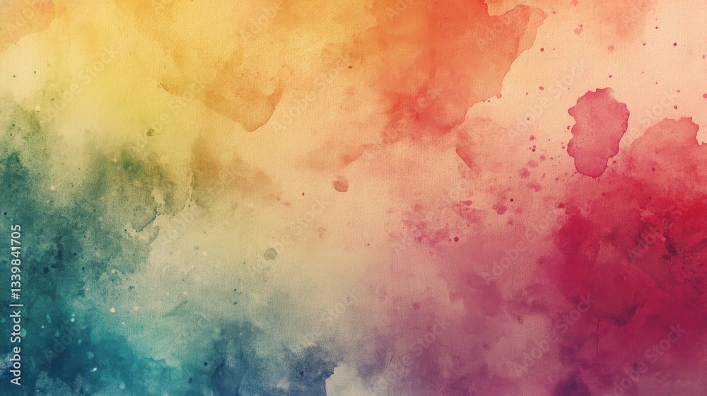 Fototapeta premium Abstract watecolor background