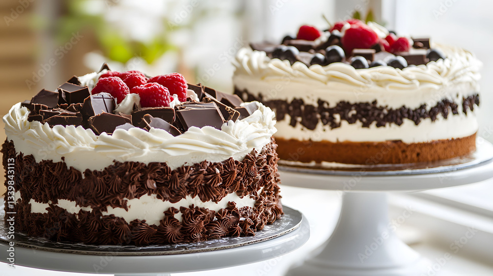 chocolate cake with cherry chocolate cake with cherry