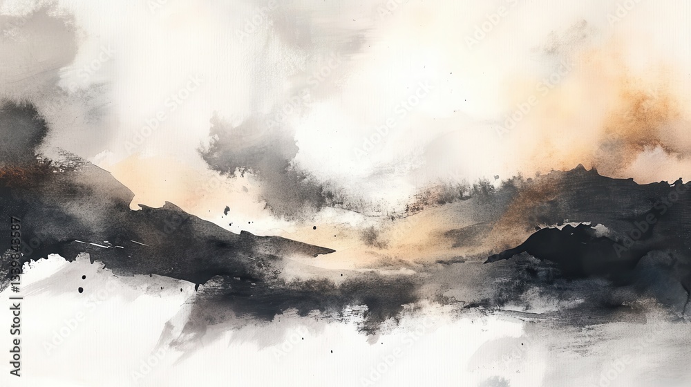 Obraz premium Abstract watercolor background