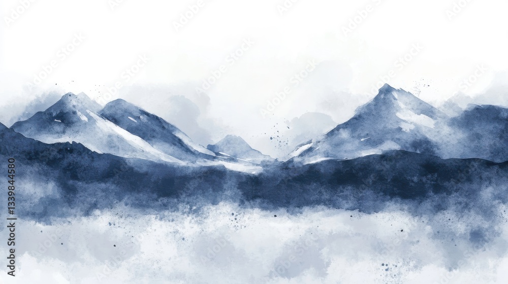 Obraz premium Abstract watercolor background