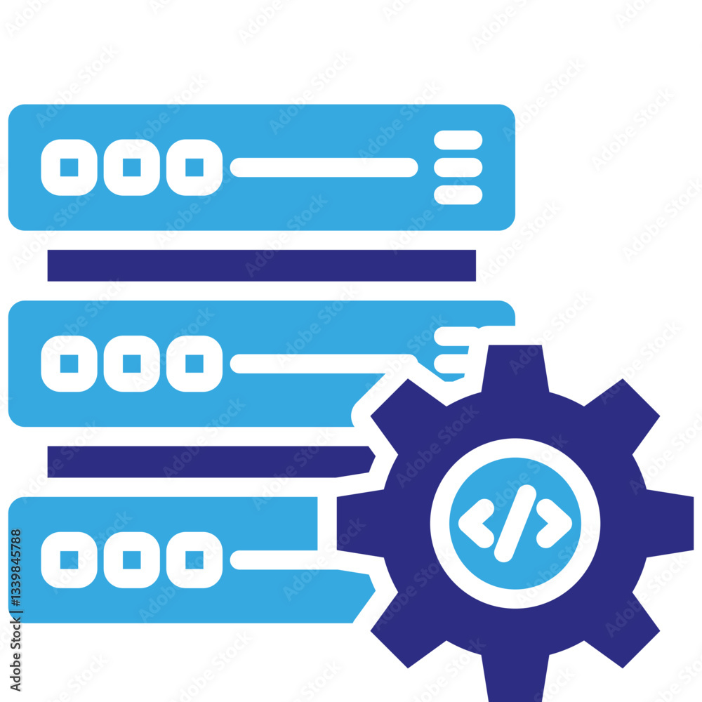 Coding icon in Glyph Dual Color Style. Simple Vector Design. Simple Vector Glyph Icon Coding icon in Glyph Dual Color Style. Simple Vector Design. Simple Vector Glyph Icon