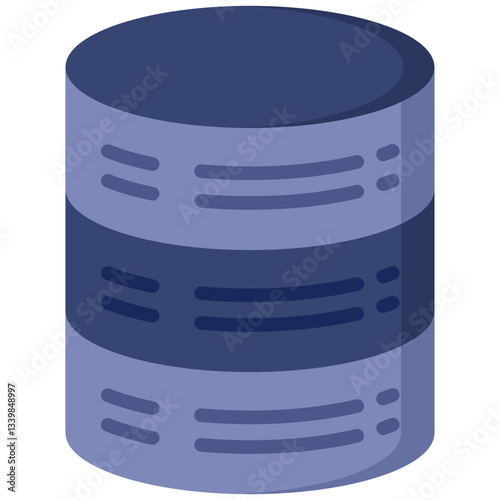 Server icon in Flat Color Style. Simple Vector Design. Simple Vector Flat Icon