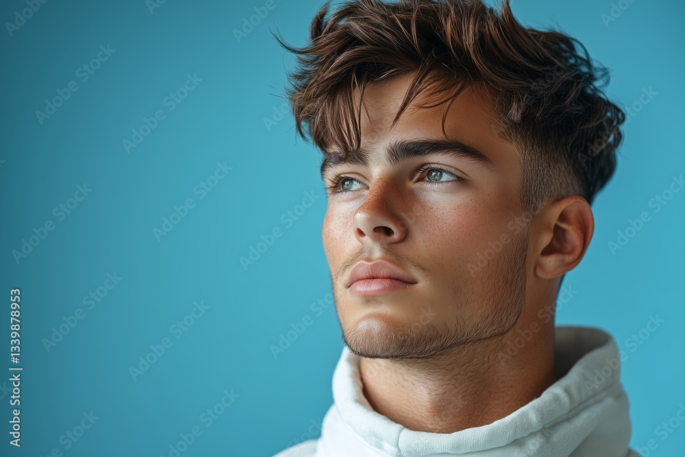 Fototapeta premium Barber Shop with Text Space