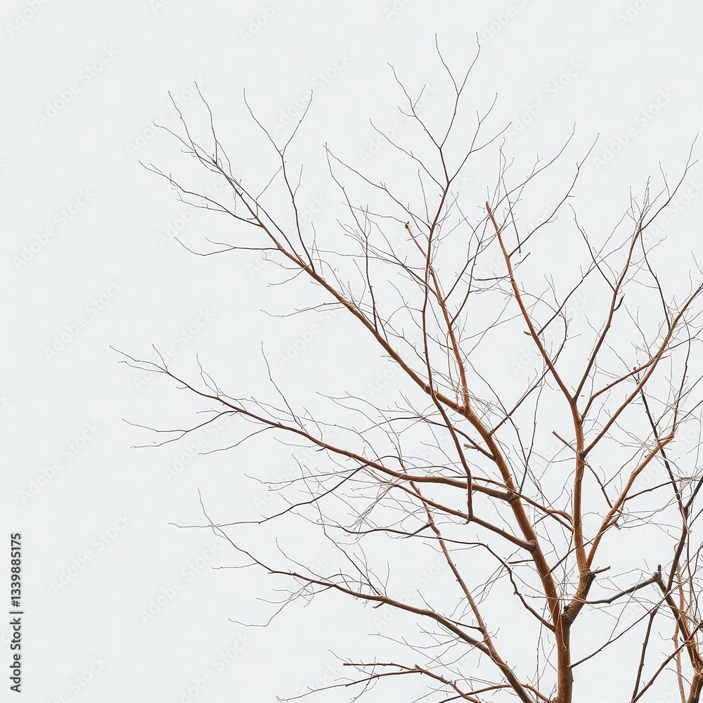 Obraz premium Rustic Ash Tones Landscape