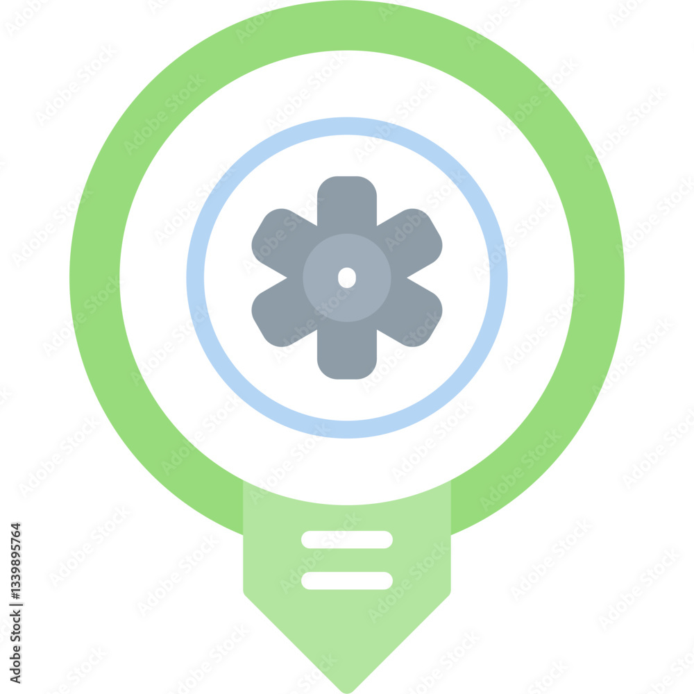 Obraz premium Reputational Risk Icon