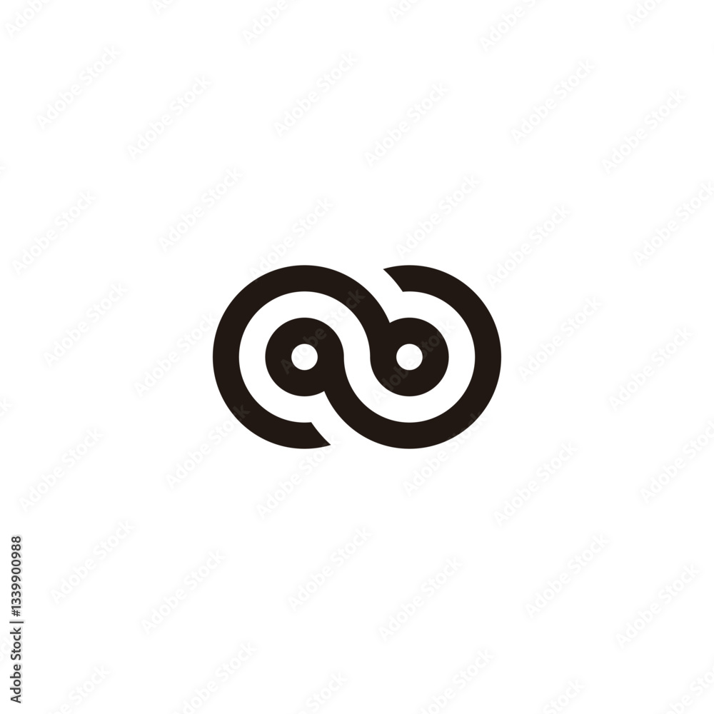 Letter N circle, rounded geometric symbol simple logo vector Letter N circle, rounded geometric symbol simple logo vector