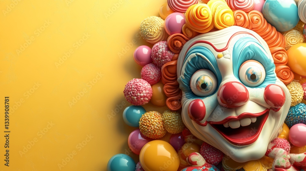 Background image for April Fools day with a banner and space for copying text Background image for April Fools day with a banner and space for copying text