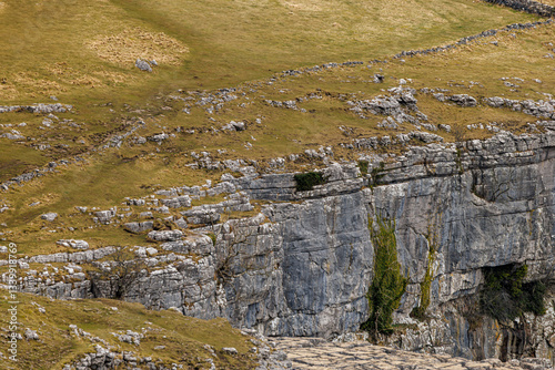Malham Cove - Views while hiking, Yorkshire photo