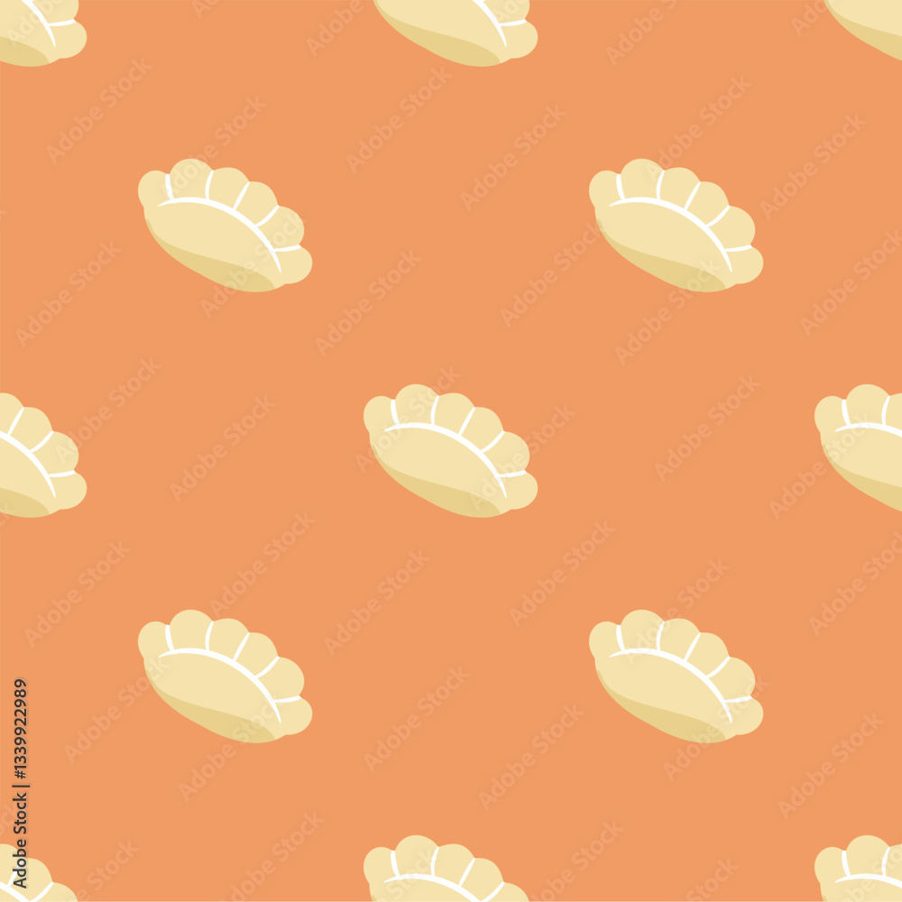 cake pattern background. Desert pattern background. sweet dessert Seamless pattern background.