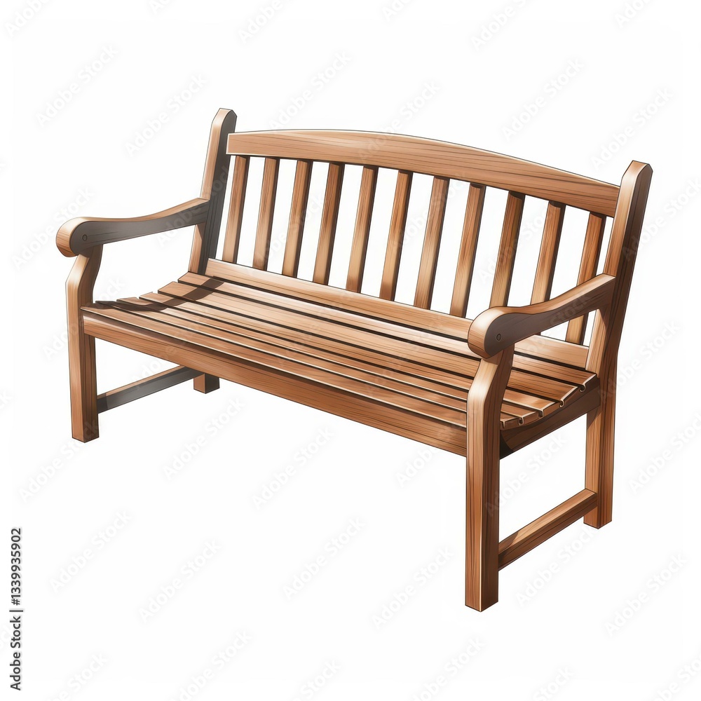 A sleek wooden bench silhouette adds charm to garden imagery. Ideal for outdoor scenes with a fresh white background. A sleek wooden bench silhouette adds charm to garden imagery. Ideal for outdoor scenes with a fresh white background.