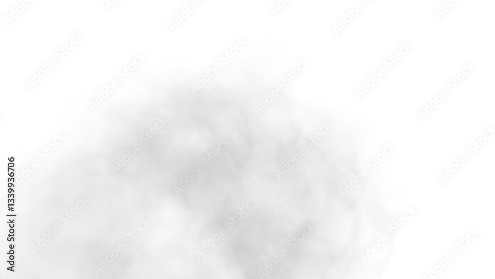 Abstract Smoke, Fog Overlay for Design on transparent background Abstract Smoke, Fog Overlay for Design on transparent background