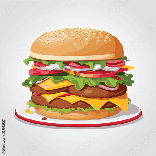 fastfood, fast, snack, food, meal, delicious, burger, lunch, background, dinner, american, meat, unhealthy, menu, restaurant, set, cheeseburger, junk, isolated, hamburger, fat, eat, sandwich, tasty, c