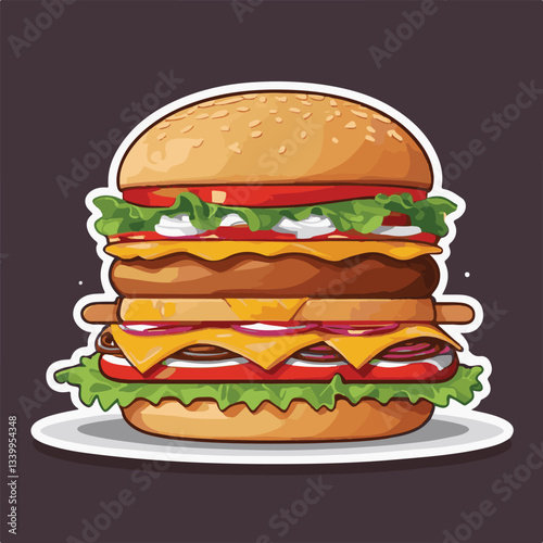 fastfood, fast, snack, food, meal, delicious, burger, lunch, background, dinner, american, meat, unhealthy, menu, restaurant, set, cheeseburger, junk, isolated, hamburger, fat, eat, sandwich, tasty, c