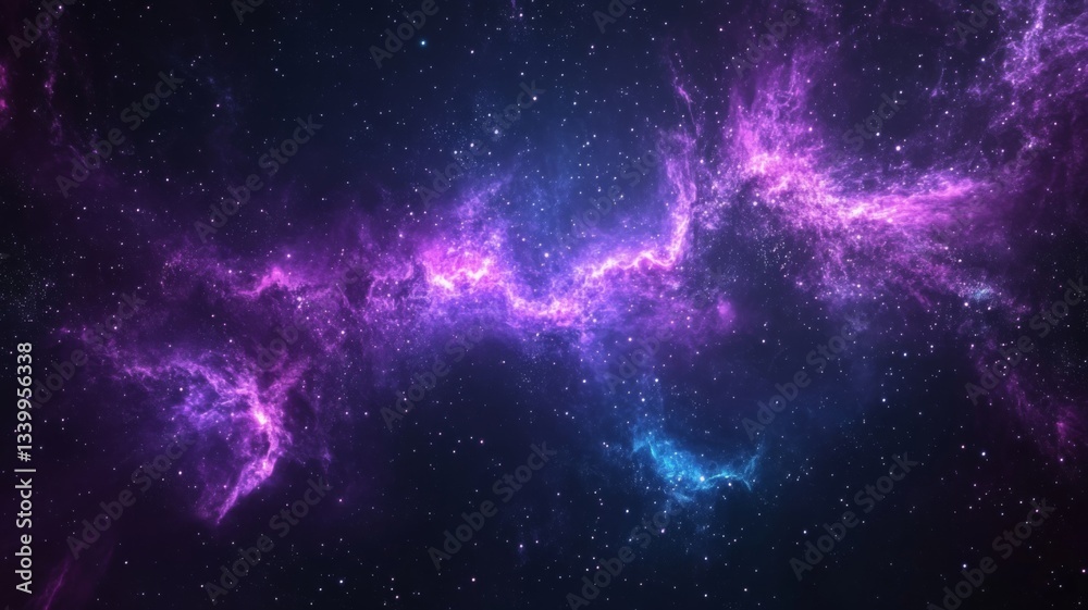 Celestial Nebula Cosmic Dust And Starscape Celestial Nebula Cosmic Dust And Starscape