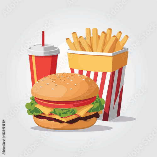 fastfood, fast, snack, food, meal, delicious, burger, lunch, background, dinner, american, meat, unhealthy, menu, restaurant, set, cheeseburger, junk, isolated, hamburger, fat, eat, sandwich, tasty, c
