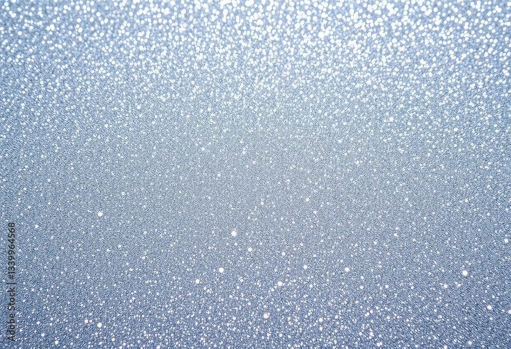 Fototapeta premium Shimmering silver glitter, dense texture, sparkling background, shiny, silver sparkle