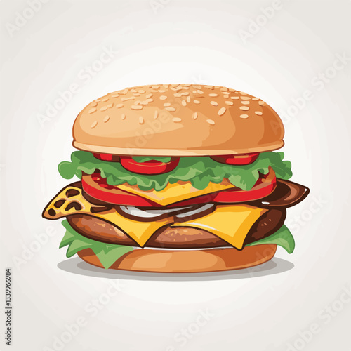 fastfood, fast, snack, meal, food, lunch, burger, dinner, background, delicious, meat, american, menu, unhealthy, restaurant, isolated, cheeseburger, junk, set, hamburger, fat, sandwich, tasty, eat, c