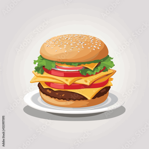 fastfood, fast, snack, meal, food, lunch, burger, dinner, background, delicious, meat, american, menu, unhealthy, restaurant, isolated, cheeseburger, junk, set, hamburger, fat, sandwich, tasty, eat, c